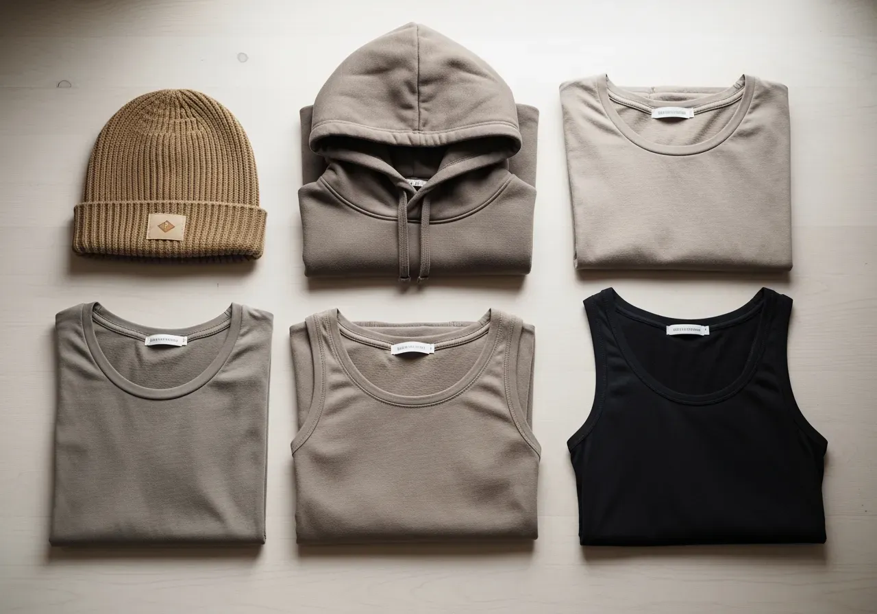 Guider för mössor hoodies t-shirts linnen