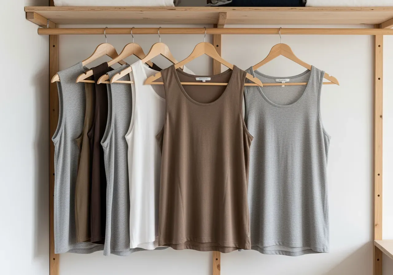 Linnen och tank tops för vardag