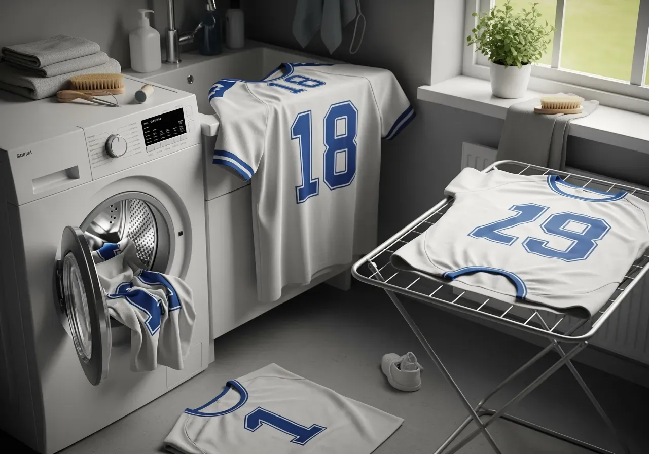 Skötsel av matchtröjor för hållbarhet