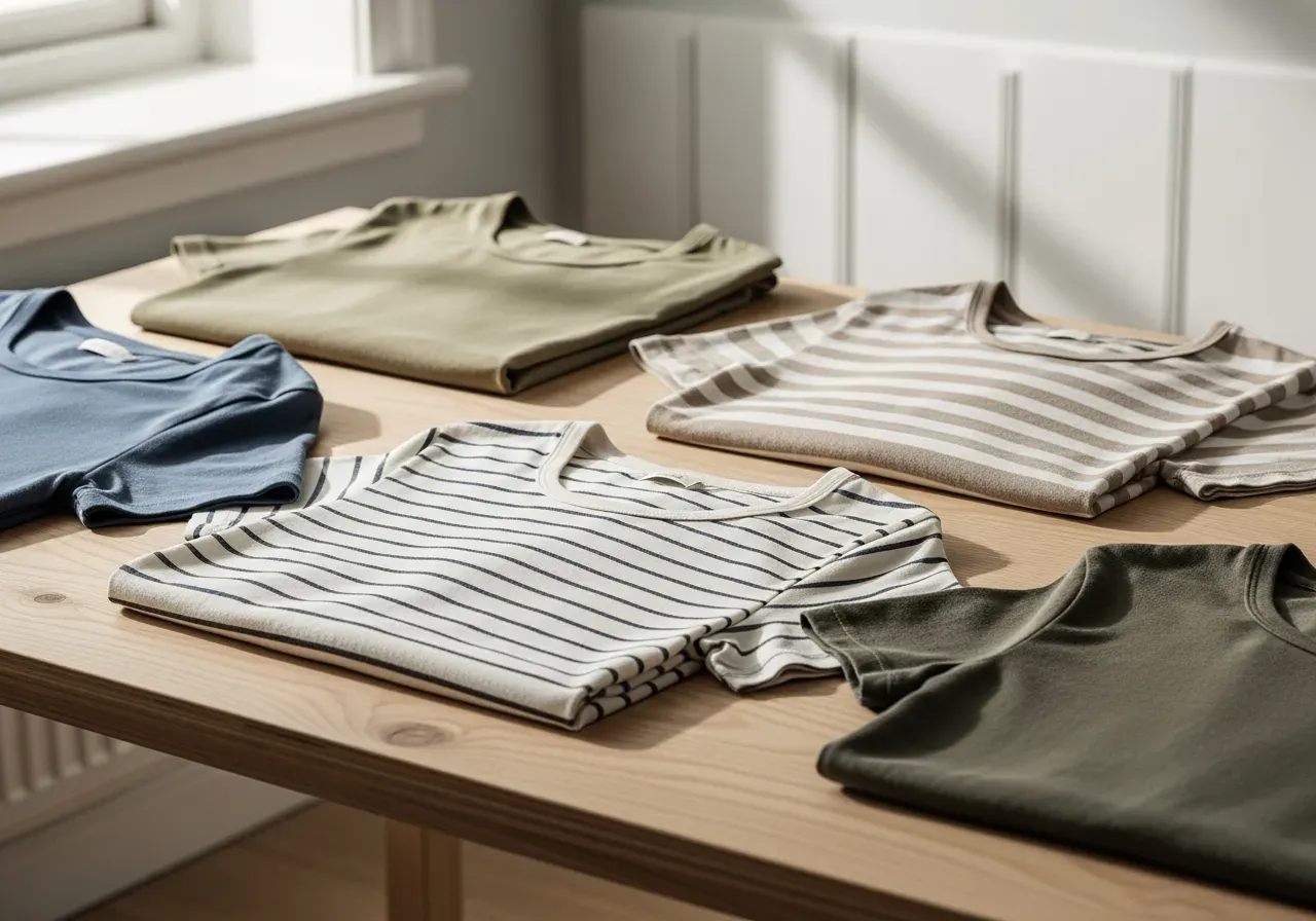 Kortärmade t-shirts för sommarstil